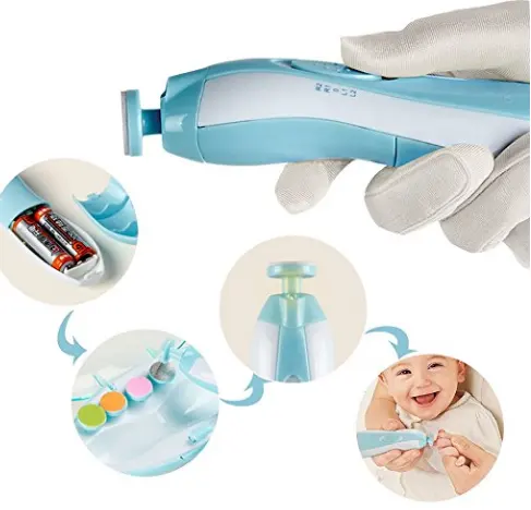 2022 haute Qualité Offre Spéciale bébé électrique nail trimmer/soins des ongles produit ensemble