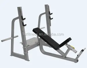 专业可调健身房倾斜长凳XZ6035