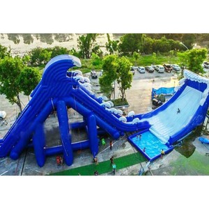 Tobogán Acuático Inflable <span class=keywords><strong>Gigante</strong></span> SlingShot a <span class=keywords><strong>Precio</strong></span> Económico, Tobogán Inflable Hippo, Tobogán Inflable Freestyle para Adultos - Product Image 1