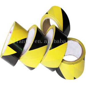 PVC demarcación cinta piso marcado cinta adhesivo de caucho solvente - Product Image 5