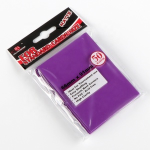 Protège-cartes <span class=keywords><strong>de</strong></span> <span class=keywords><strong>jeu</strong></span> <span class=keywords><strong>de</strong></span> taille standard en violet, fabriqués à Dongguan - Product Image 5