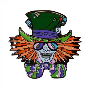 Grosir Murah Tanpa Biaya Cetakan Kustom Grateful Dead Mencuri Pin Topi Bass Anda