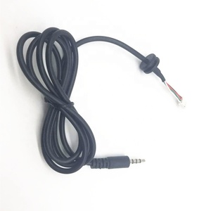 Custom audio <span class=keywords><strong>aux</strong></span> cavo 4 poli 3.5mm a cavo di estensione della treccia di <span class=keywords><strong>filo</strong></span> con 4pin in scatola per il telefono astuto - Product Image 5