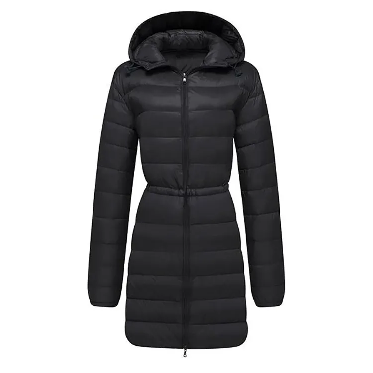 Vendita calda giacca invernale lunga giacca imbottita donna