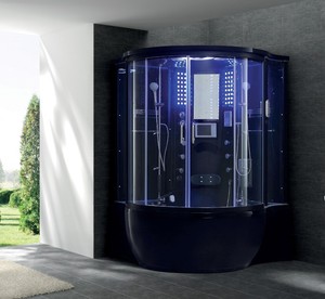 <span class=keywords><strong>Bagno</strong></span> Turco, Sauna, Generatore di Vapore, Cabina <span class=keywords><strong>Doccia</strong></span> a Vapore, <span class=keywords><strong>Vasca</strong></span> Idromassaggio con Cascata, Design Moderno - Product Image 3