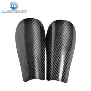 Commercio All'ingrosso Libero di trasporto 100% Reale Freddo In Fibra di Carbonio di Calcio Shin Guard per il Calcio - Product Image 5