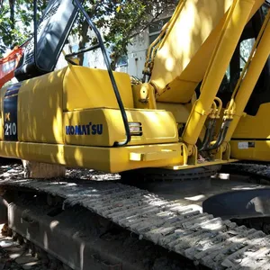 Escavadeira komatsu pc210 original, usado com qualidade sólida/komatsu 210 máquina escavadora ao melhor preço