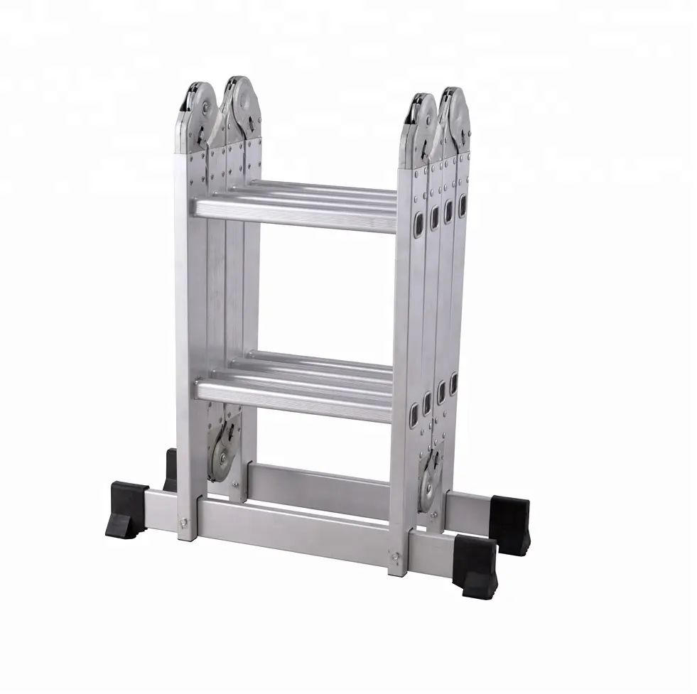 Multi-purpose 10 ft aluminum scaffold ladder,aluminium field ladder