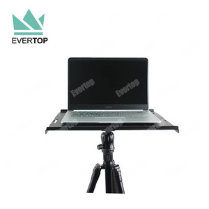 Tripé profissional ajustável de altura TS-TT01B, suporte para <span class=keywords><strong>laptop</strong></span>, ferramenta de mordedor extensível, mesa de viagem, mesa de fotografia