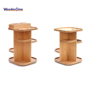 360 degrés clair 8 niveau grand en bois vanité <span class=keywords><strong>de</strong></span> bambou bois cosmétique boîte <span class=keywords><strong>de</strong></span> rangement/rotation <span class=keywords><strong>maquillage</strong></span> <span class=keywords><strong>organisateur</strong></span> - Product Image 6
