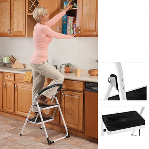 Thang Bậc Thang Bằng Thép Nặng 5 Tầng Có Thể Gập Lại - Product Image 2