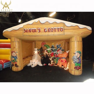 Casa Inflable Impermeable para Invierno, Estructura de Tienda de Campaña Inflable, Cueva de Santa Claus Inflable para Navidad - Product Image 5