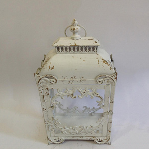 Candelabro <span class=keywords><strong>de</strong></span> hierro <span class=keywords><strong>forjado</strong></span> para exteriores, farol decorativo - Product Image 2