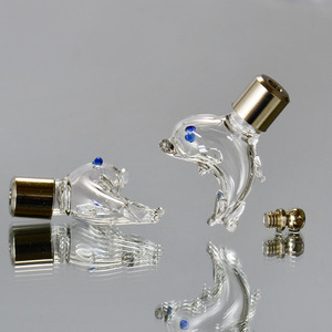 Tamaño mini vidrio deseando botellas de aceite esencial COLLAR COLGANTE DIY fresco pequeños adornos encanto - Product Image 6