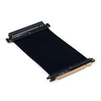 RGEEK 15cm PCI-E x16 3.0 Flexible Riser câble carte Extension Port adaptateur haute vitesse Riser carte noir