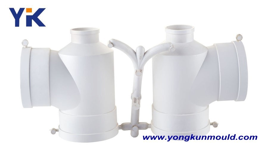 Plastique PVC bouteille en T modèle maquette des tubes