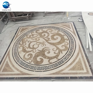 Luxury Palace Design Water Jet Medallion Marble Flooring Tiles for Sale - Product Image 6