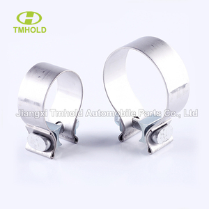 2" Accu Seal Stainless Steel Narrow Band <strong>Exhaust</strong> <strong>Clamp</strong> Muffler <strong>Clamps</strong> - Product Image 2