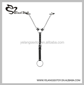 Lobo negro Nipple Clamp para estimular el pecho fina leche clip de pinzas en los pezones de <span class=keywords><strong>esclavitud</strong></span> sexual - Product Image 1
