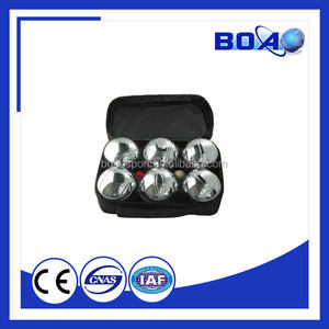 Boules de <span class=keywords><strong>pétanque</strong></span> / Boules de <span class=keywords><strong>pétanque</strong></span> Pro / Ensemble de <span class=keywords><strong>pétanque</strong></span> en chrome 6 pièces, ensemble de boules de <span class=keywords><strong>pétanque</strong></span> en métal dans un sac en nylon - Product Image 3