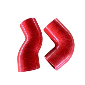 Tuyaux moulés en usine personnalisés tuyau en silicone de forme spéciale pour automobile pièces automobiles tuyau de radiateur coudé menuisier en silicone fabricant - Product Image 1