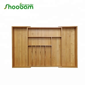 Tre Mở Rộng Nhà Bếp Ngăn Kéo Tổ Chức cho Bạc và Đồ Dùng - Product Image 1