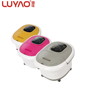 LUYAO LY-230A elektrisches Fußbad-Waschbecken Smart beheizte Blasen rollen massage maschine Großes gezieltes Fuß massage gerät - Product Image 3