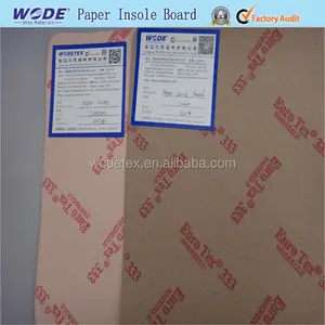 Paper insole paper boards equivalent to Texon