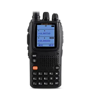 WOUXUN KG-UV9D (Più) HF Ricetrasmettitore Radio di Prosciutto 5-10 KM Walkie Talkie Con Display LCD