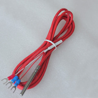 Sensor de Temperatura Pt100 Pt1000 con Cable de Silicona de Diseño Perfecto