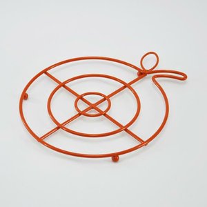 Multi Purposes Premium Diamond Pattern Vermilion Wire <b>Trivet</b> - Product Image 6