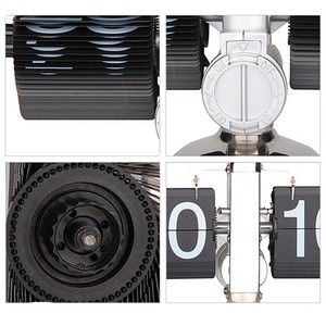 Uchome Thiết Kế Mới Tự Động Lật Đồng Hồ/Đồng Hồ Retro Lật Xuống Đồng Hồ Lịch/Cổ Điển Chuông Cân Bằng Lật Đồng Hồ Đồng Hồ - Product Image 2