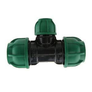 Accessoires de connecteur de té rapide d'eau en plastique HDPE pp à l'extérieur du manchon de fil directement raccord coudé en <span class=keywords><strong>pvc</strong></span>