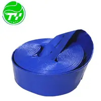 Blue Flexible PVC Lay Flat Pipe/PVC LAYFLAT Hose