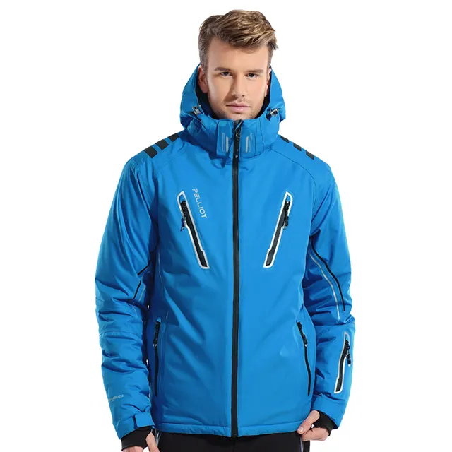 Pelliot Ski anzug Winter Schneemobil tragen Winter Schnee warm Wasserdichte Herren Ski jacke