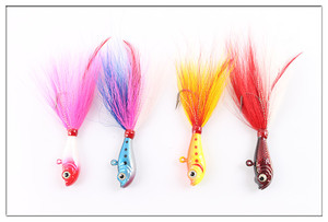 BJL001 venta al por mayor <span class=keywords><strong>de</strong></span> <span class=keywords><strong>Pesca</strong></span>, Señuelos <span class=keywords><strong>de</strong></span> <span class=keywords><strong>Pesca</strong></span> bucktail jig - Product Image 3