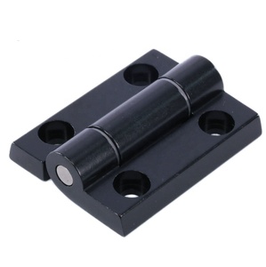 HL-208-3 Aluminum Black Coat Surface Mount Screw on Electrical Panel Cabinet Butt Cabinet <b>Hinge</b> - Product Image 5