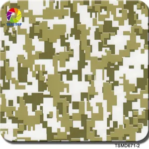 TSAUTOP high quality 1 meter width camouflage hydrographic film