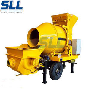 Pompa Mixer Beton Diesel Kecil, Mesin Mixer Beton Mini dengan Harga Angkat Di India - Product Image 1