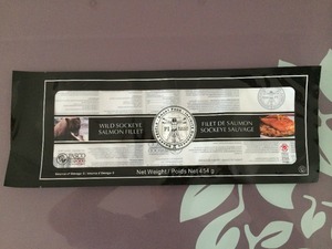 Borsa per congelatore in Nylon stampato in polietilene con confezione trasparente per confezione di fette di <span class=keywords><strong>salmone</strong></span> - Product Image 3