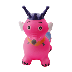 <span class=keywords><strong>Jouets</strong></span> gonflables peints à la main d'animaux de couronne et d'éléphant d'enfants de PVC - Product Image 2