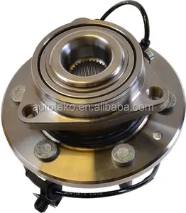Motor 515160 Front Wheel Bearing and Hub Assembly 4WD with 6 Lugs Fits for Che vy Silverado
