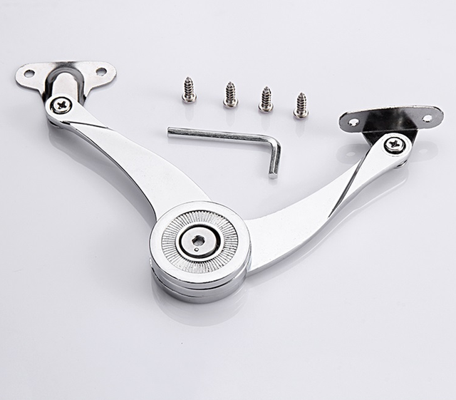 Zinc Alloy Soft Close Cabinet Lid Support Hinge&free Stop ferrari Cabinet Support Hinge