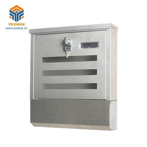 Buzón de acero Bandeja de <span class=keywords><strong>entrada</strong></span>, Europeo personalizado buzón decorativo - Product Image 1