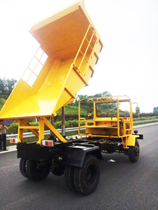 Mini Dumper Hengwang de 1000 kg con Motor Diésel, Mini Dumper Hidráulico sobre Orugas, Dumper para Palma Aceitera, Camión Volquete de 1000 kg en Venta - Product Image 2