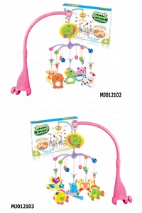 Cascabeles eléctricos populares <span class=keywords><strong>para</strong></span> cama de bebé, juguete relajante <span class=keywords><strong>para</strong></span> cuna, fieltro musical, juguete <span class=keywords><strong>para</strong></span> guardería con colgante giratorio de animal - Product Image 4