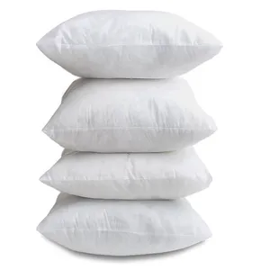 Isian Bantal Serat Poliester 18*18 Inci, Murah untuk 45*45Cm Penutup Bantal Dekoratif