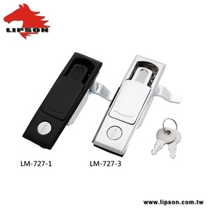 Cerradura de Palanca de Compresión Ajustable a Prueba de Agua para Puerta de Panel Eléctrico LM-727-1, Tipo Southco - Product Image 3