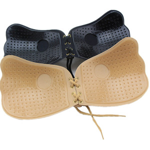 Onenweb de silicium Adhésif Push Up Bretelles Soutien-Gorge avec Cordon Réutilisable Invisible Silicone Dos Nu Bras - Product Image 1