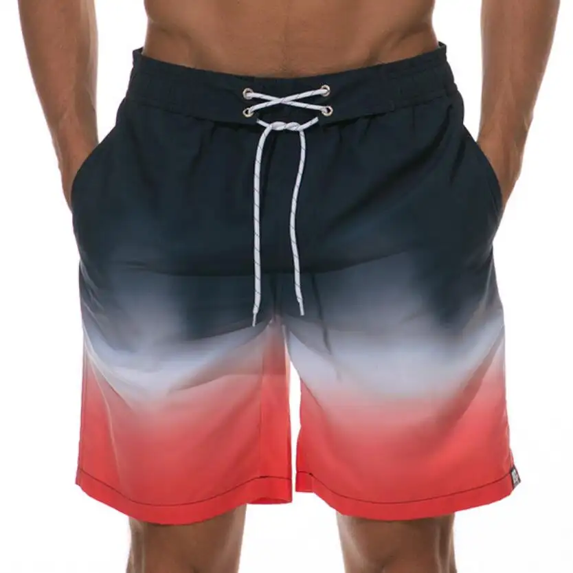 New Summer Swimwear Men's Swimsuit Short Quick Dry Sexy Men's Swimming Trunks Beach Shorts